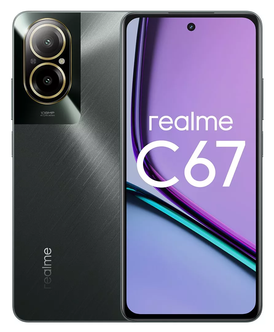 Смартфон Realme C67, 8/256 ГБ, черный